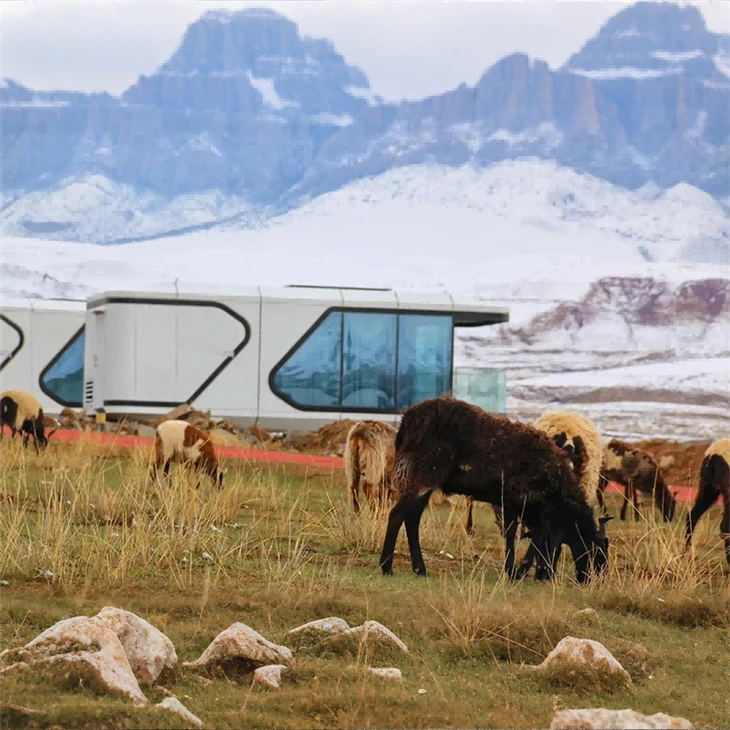 Space Capsule Cabin House With 2 Bedroom best